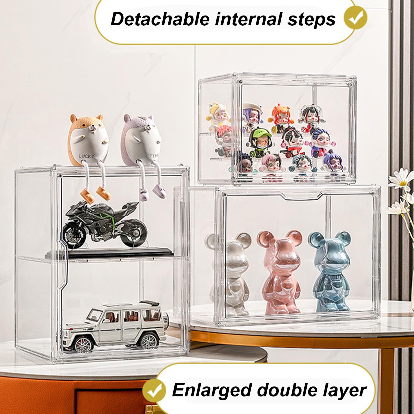 Amazon.co.jp: フィギュア用アクリルディスプレイケース クリア
